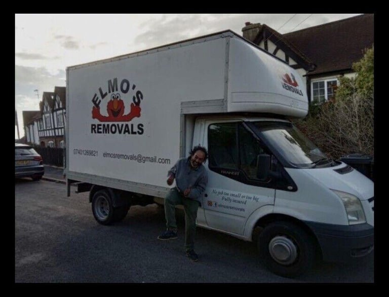 ELMO IS BACK! Man with a Van Removals Worthing Lancing Brighton Sussex