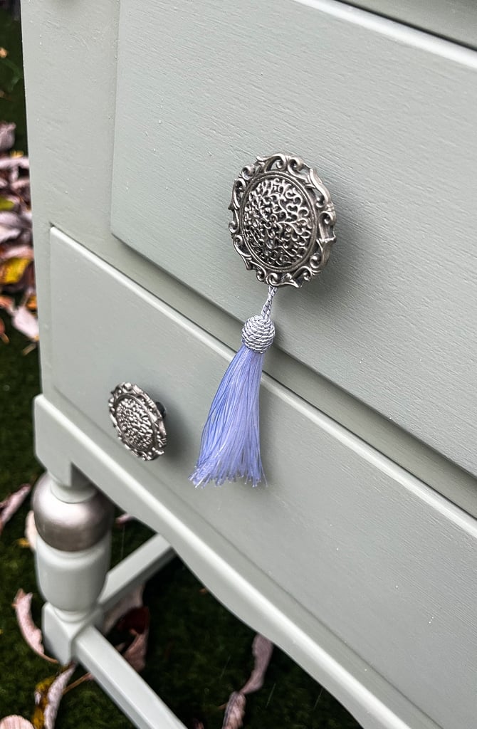 Antique Writing Bureau £150 Sage and Blush