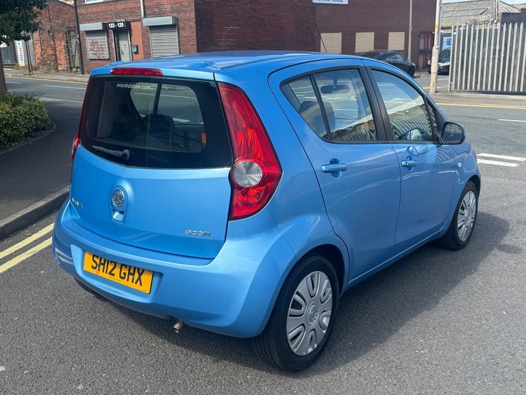 2012 Vauxhall Agila 1.0 12V [68] ecoFLEX S 5dr [AC] HATCHBACK Petrol Manual