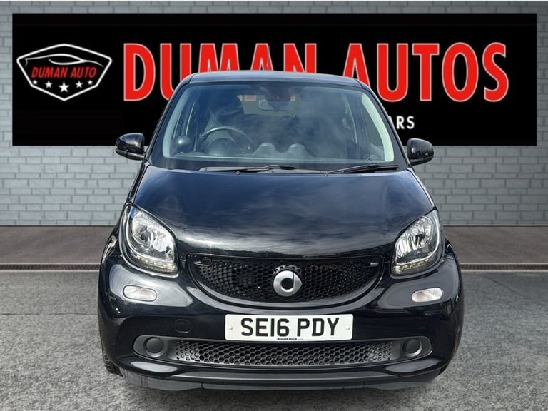 2016 smart forfour 1.0 Edition Black Hatchback 5dr Petrol Twinamic Euro 6 (s/s) (71 ps) Hatchback...