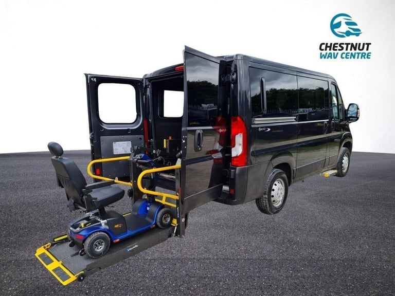 Peugeot Boxer WAV Wheelchair Access Vehicle SWB L1H1 20K Camper Day Van No VAT