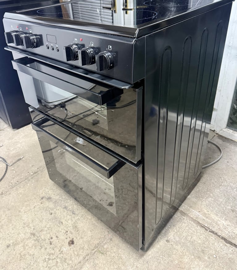 Bush 60cm electric double oven cooker 