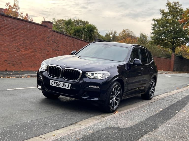 2018 68 BMW X3 2.0 20D M SPORT SUV 5DR DIESEL AUTO XDRIVE EURO 6 (S/S) (190 PS) 