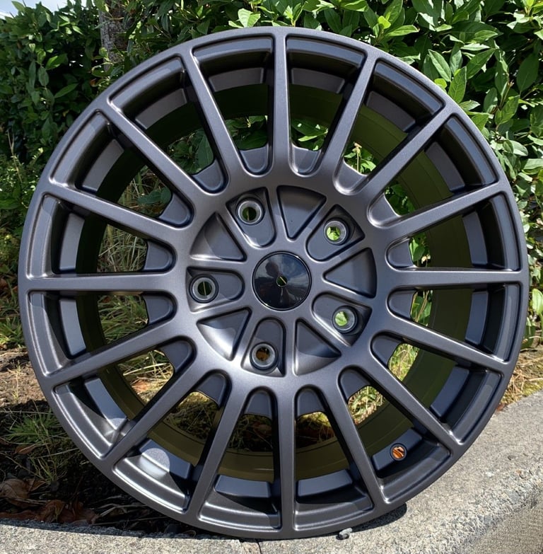  18 Ford Transit TMS Style Gunmetal alloy wheels & tyres - 5x160 