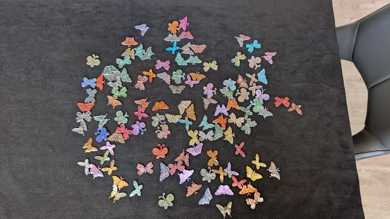 Decorative butterflies 114 total 