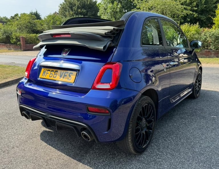 2016(66) FIAT ABARTH 595C AUTO CONVERTIBLE GENUINE 44,000 MILES FSH VERY RARE!