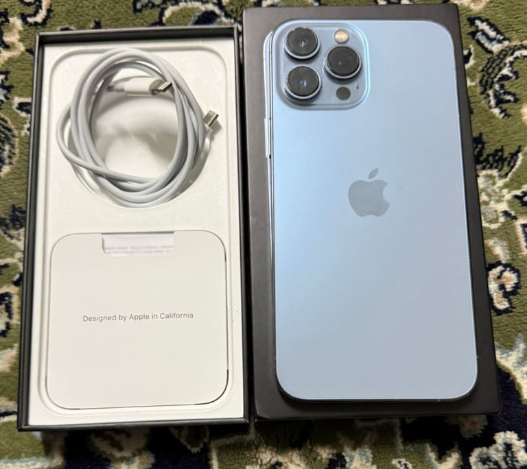 image for Apple iPhone 13 Pro Max 128 Gb Unlocked Brilliant Original Condition 