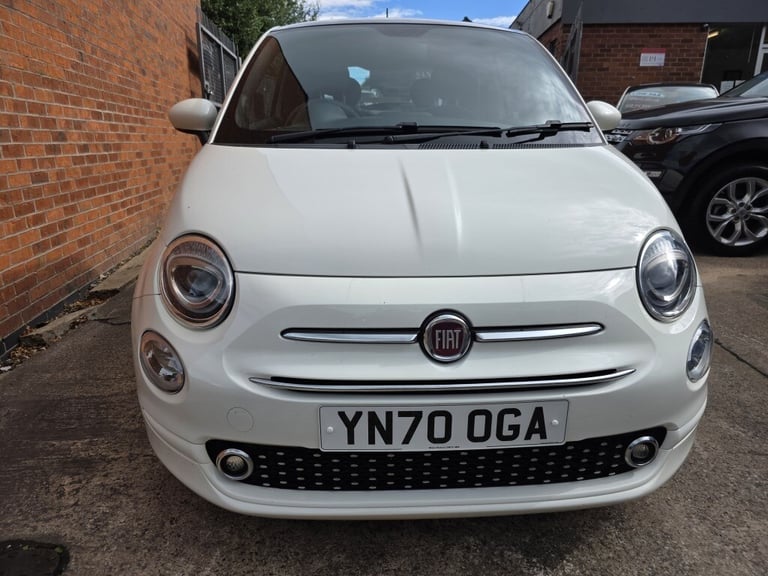 2020 Fiat 500 1.0 LOUNGE MHEV 3DR Manual WHITE Hatchback Petrol Manual