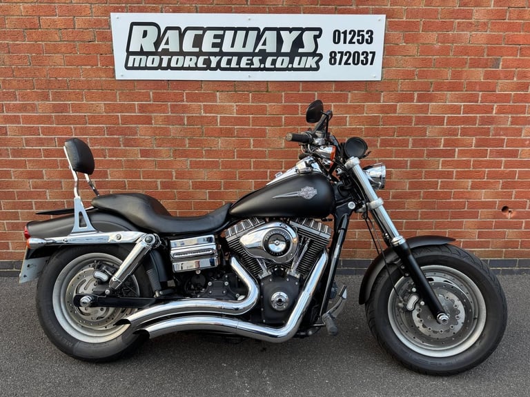 image for HARLEY-DAVIDSON FXDF FAT BOB 2008 08 REG 16,563 MILES BLACK USED MOTORCYCLE