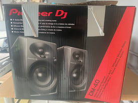 Pioneer DDJ FLX-6 & Pioneer DM40 speakers