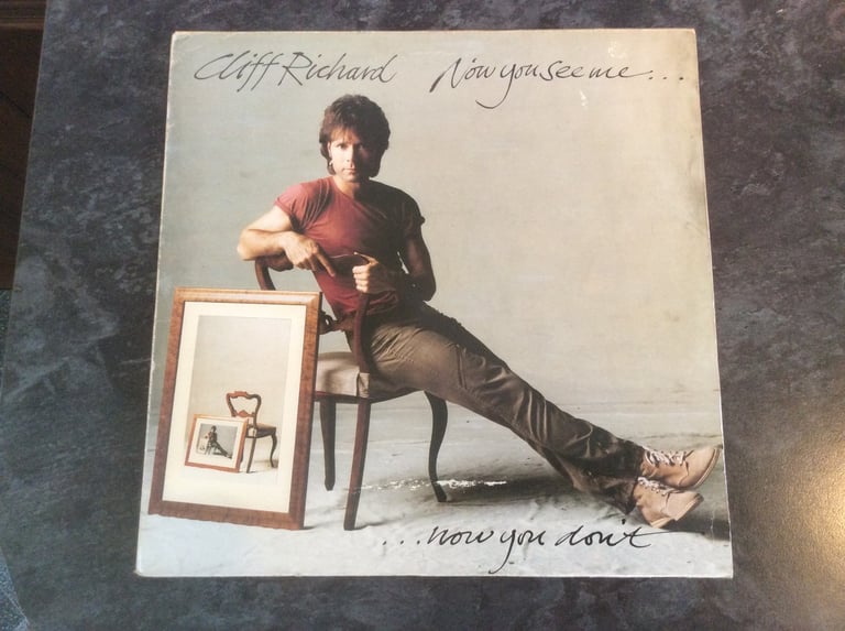 image for Cliff Richard - Now You See Me - Vinyl LP 1982