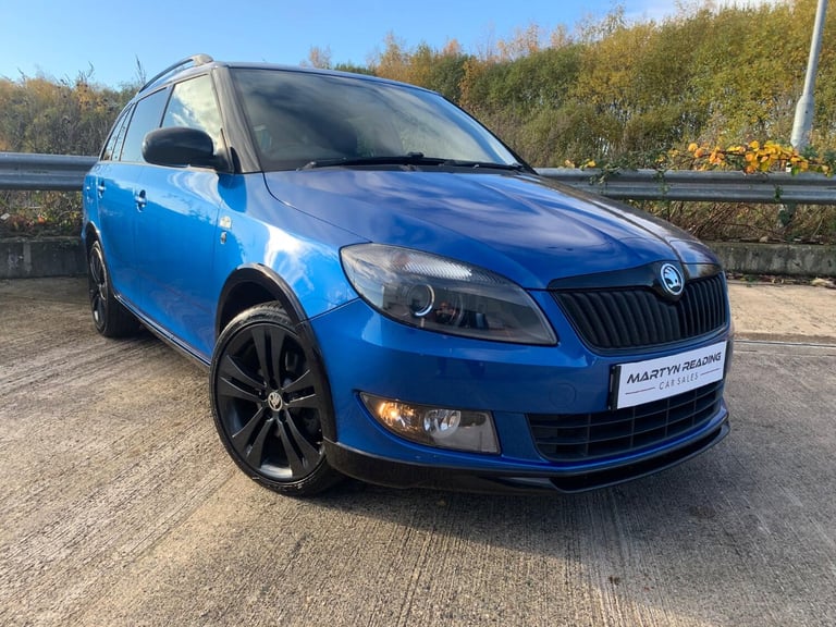 SKODA FABIA 1.2 TSI Monte Carlo in Race Blue 2013