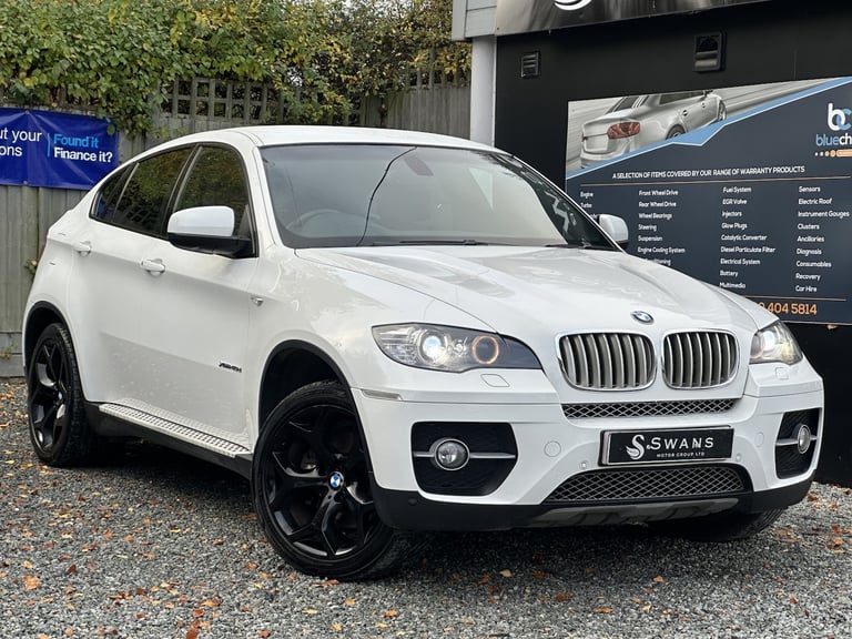 2011 BMW X6 3.0 xDrive40d Diesel Auto 4 Door Coupe White