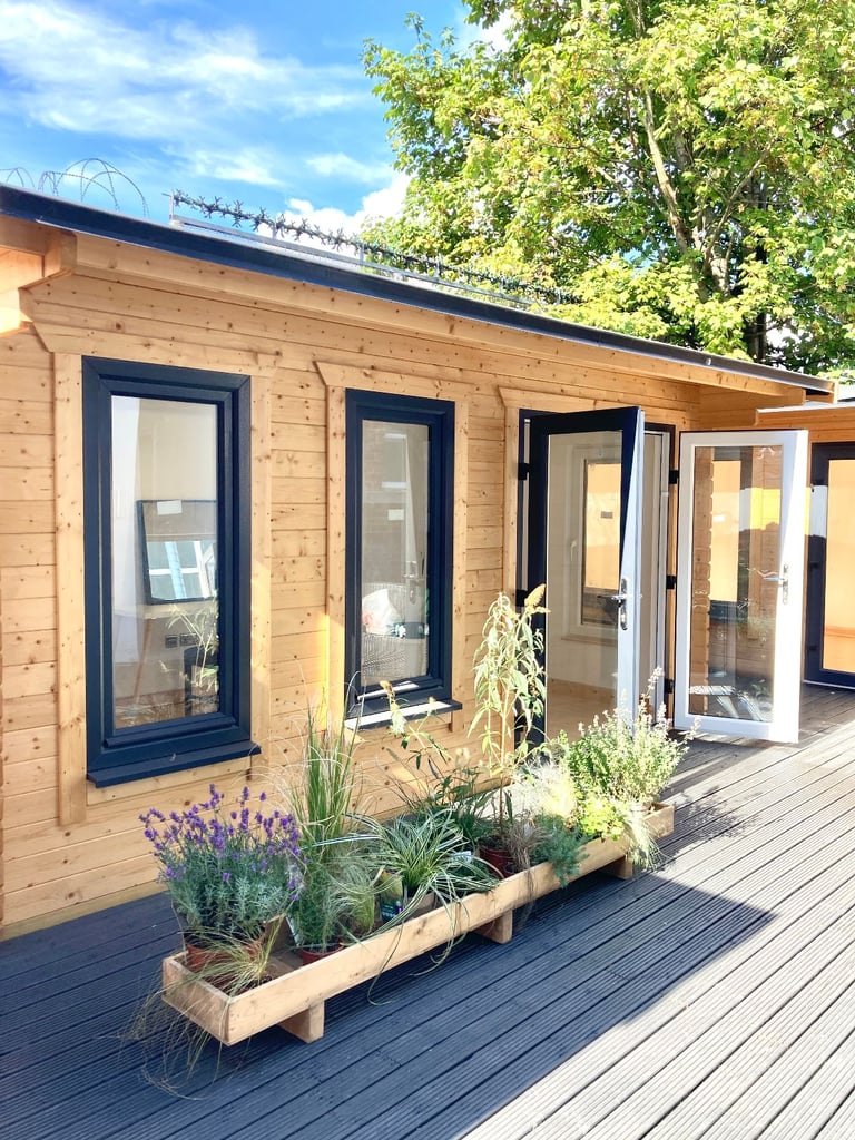 Private Garden Studio Office Workshop in Tottenham Hale Creative Warehouse Millmead Industrial