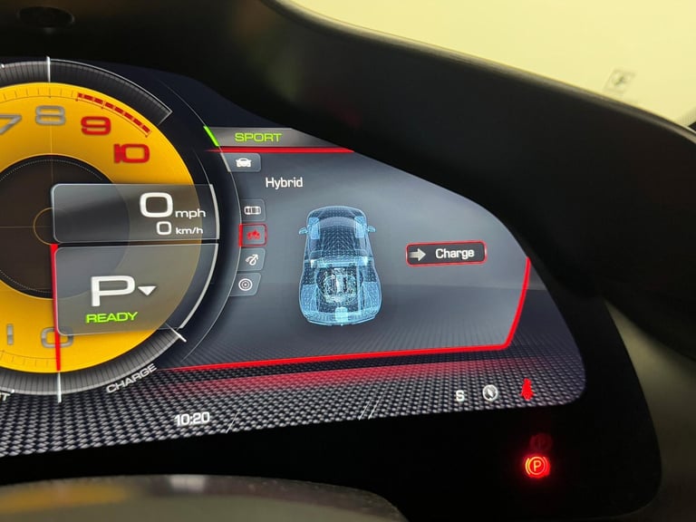  Ferrari 296 GTB 3.0T V6 7.45kWh Coupe 2dr Petrol Plug-in Hybrid F1 DCT Euro 6 (s/s) (830 ps Petr...