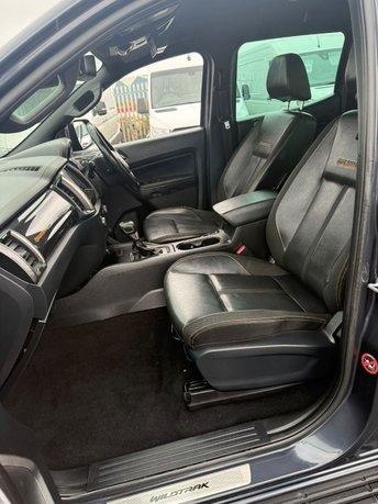 2021 ON 21 PLATE FORD RANGER WILDTRACK TDCI 210HP AUTO 4X4 DOUBLE CAB 91K ULEZ 