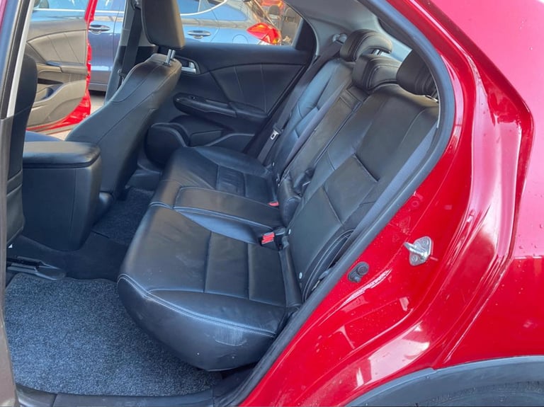 HONDA CIVIC I-VTEC EX 2013 AUTOMATIC Hatchback 5 Door RED PETROL 1798 cc Bargain @£6190