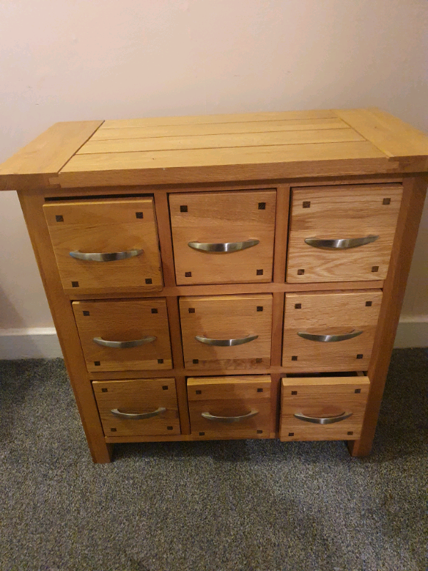 Oak furniture land drawers 