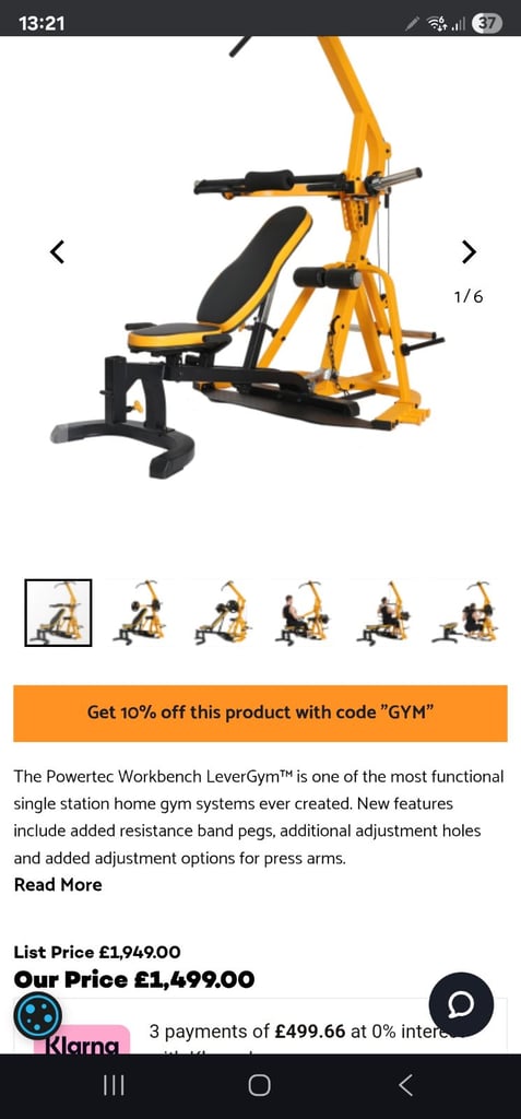 Leverage for Sale Gumtree