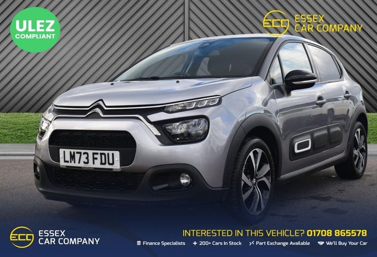 2023 Citroen C3 1.2 PureTech Shine Plus Hatchback 5dr Petrol EAT6 Euro 6 (s/s) (110 ps) Hatchback...