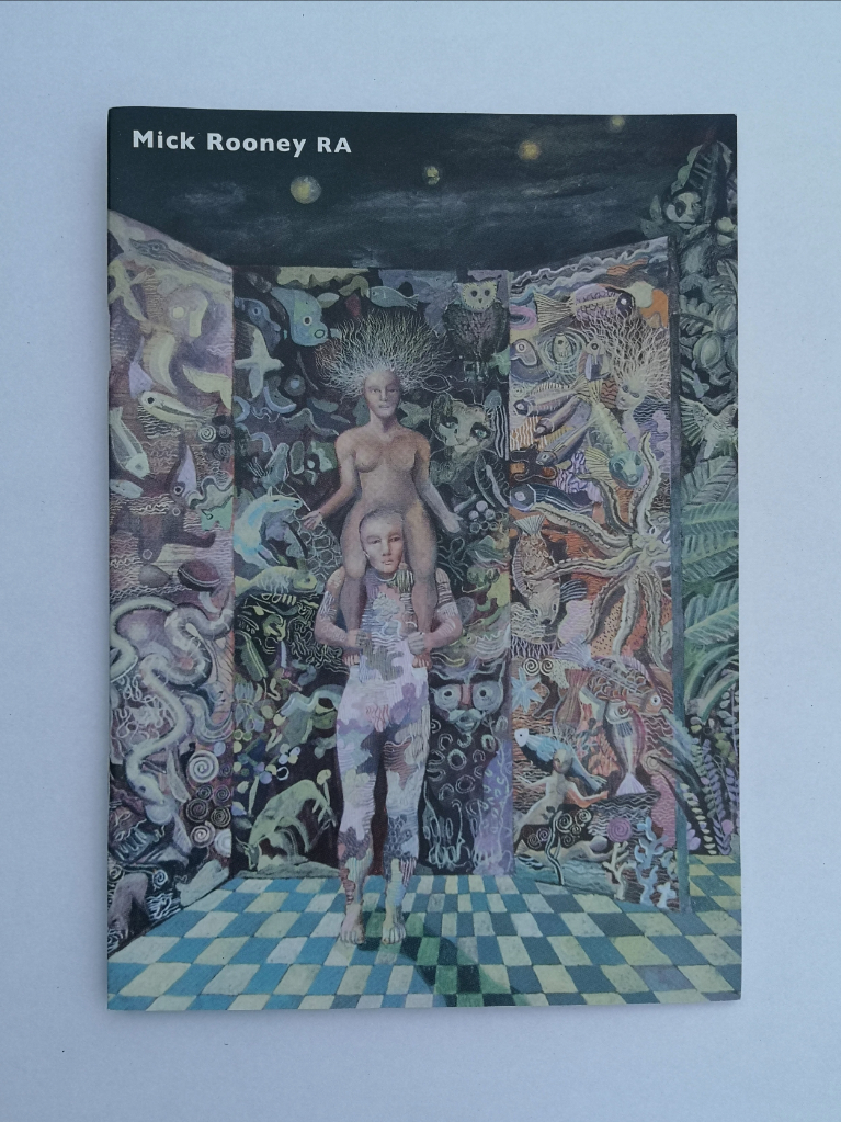 Very rare, Mike Rooney RA 2019 exhibition catalogue booklet 