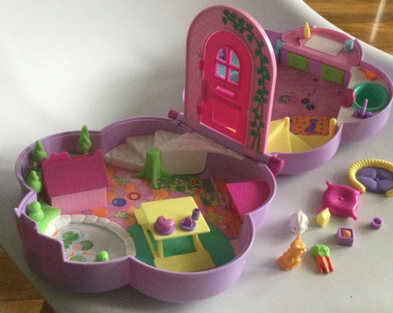 Very Rare Lucy Locket Polly Pocket Bluebird Pretty Pets Corner 1995 full size collectible 