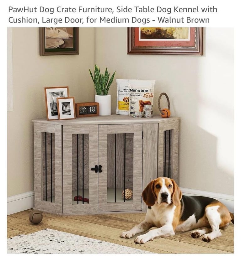 Paw hut dog crate kennel