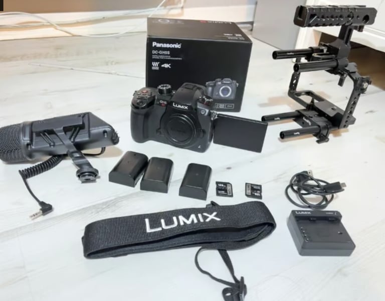 Panasonic GH5s and extras