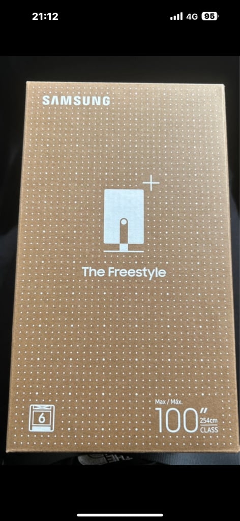 image for Samsung freestyle gen 2 bend new 
