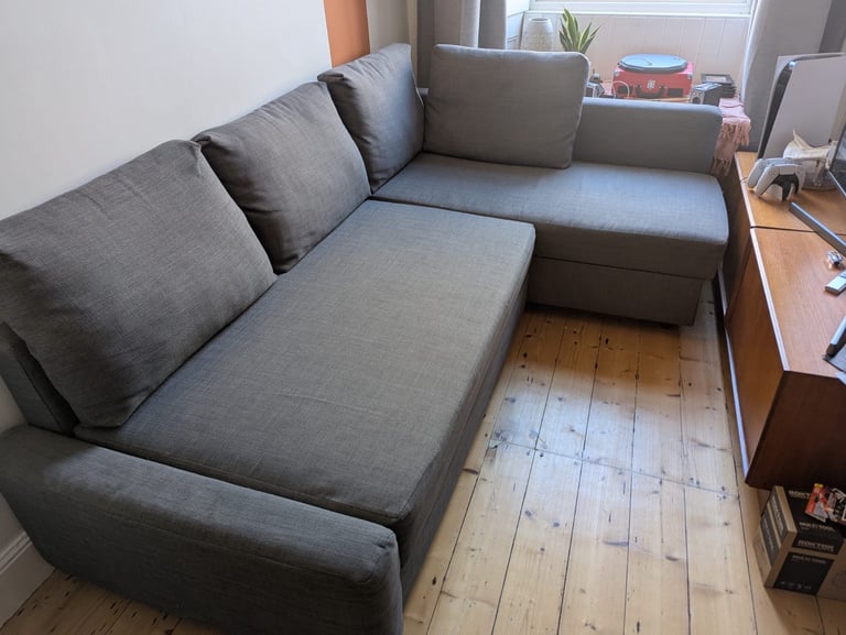 image for Sofa with pull out bed and storage 
