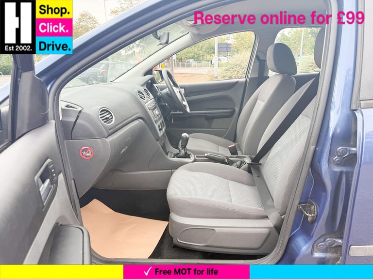 2007 Ford Focus 1.6 LX 5dr HATCHBACK PETROL Manual