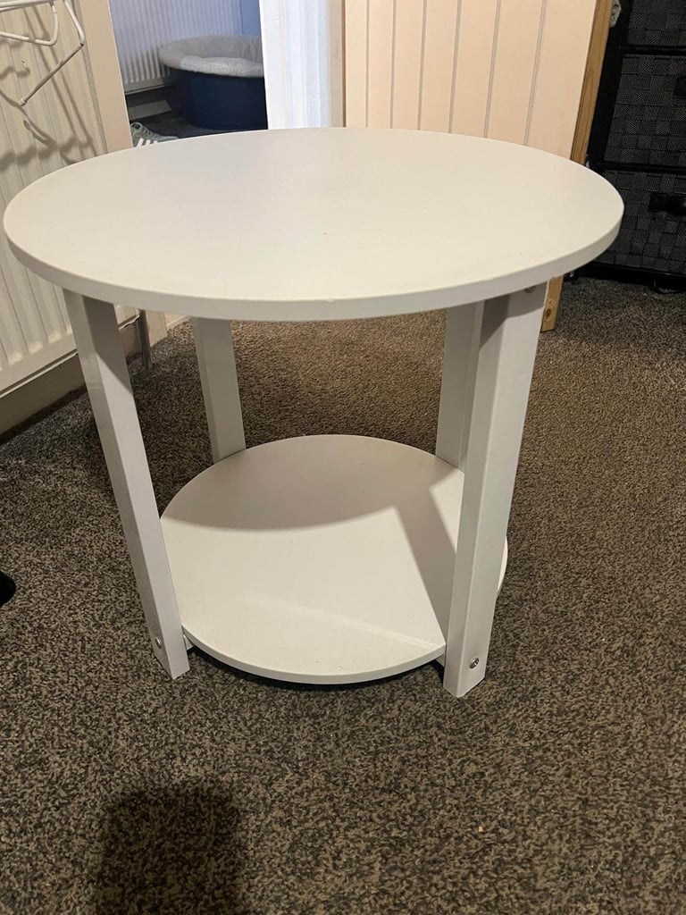 image for White coffee table 