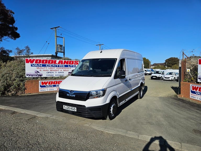2020 ON 20 PLATE MAN TGE 5 180BHP 50T AUTOMATIC RWD MWB TWIN REAR WHEELS ULEZ 