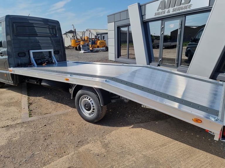CRAFTER MOVANO ALUMINIUM RECOVERY TRUCK BODY BEAVERTAIL BODY CAR TRANSPORTER