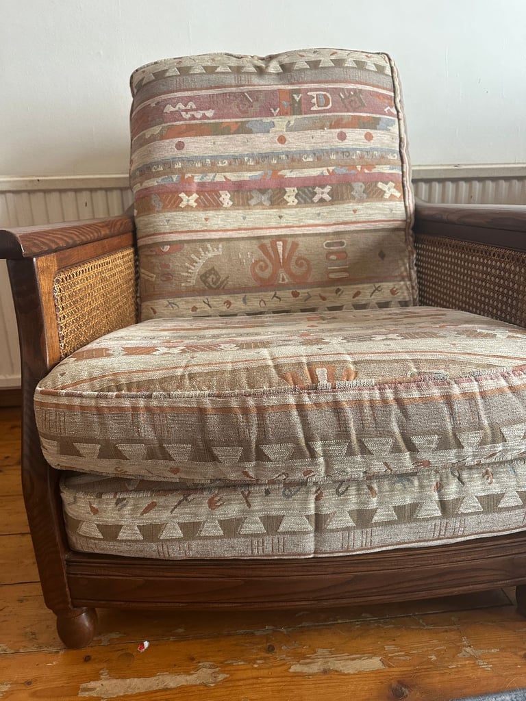 Ercol Berger suite (x2 seater sofas + plus an arm chair) 