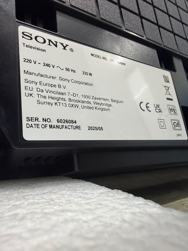 New SONY BRAVIA 48 inch XR oled A9OK 4K HDR Smart TV - XR48A90KU
