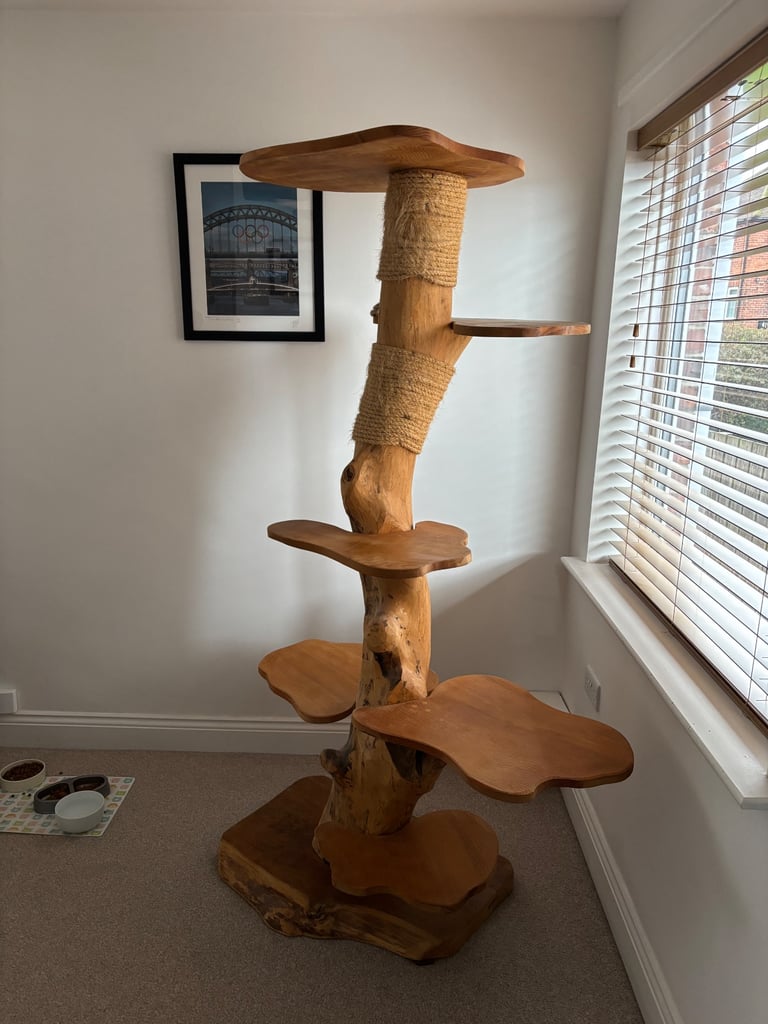 Unique, one off cat scratcher / tree