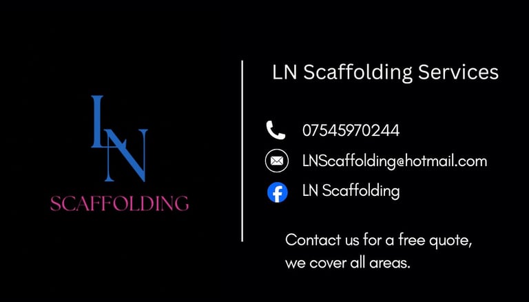 image for LN Scaffolding services. 