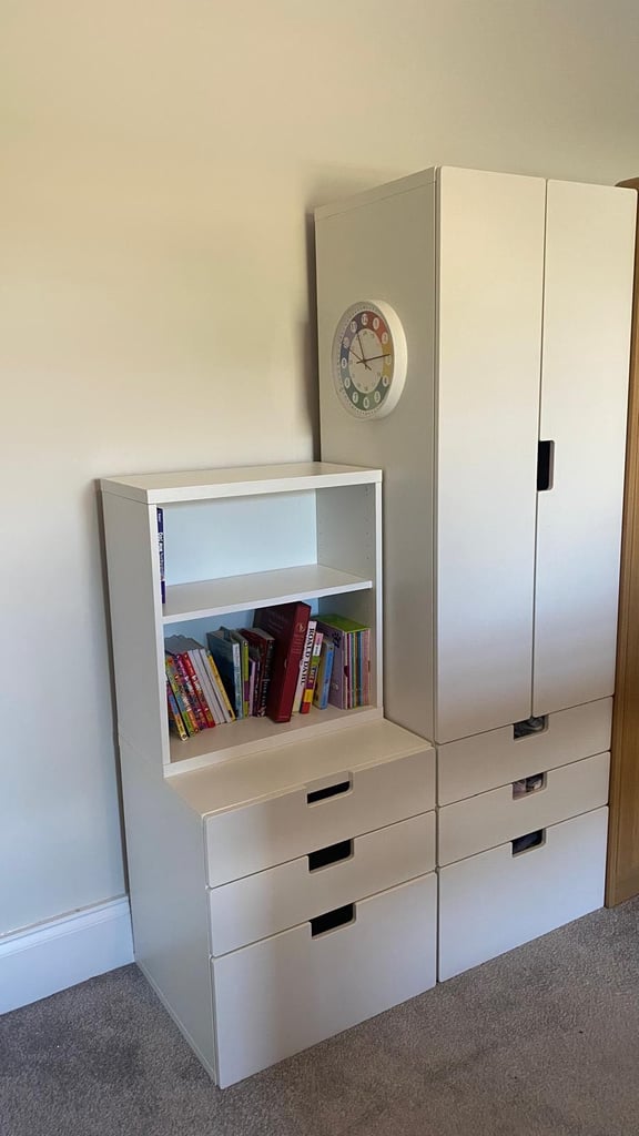 IKEA drawer set / storage unit in white