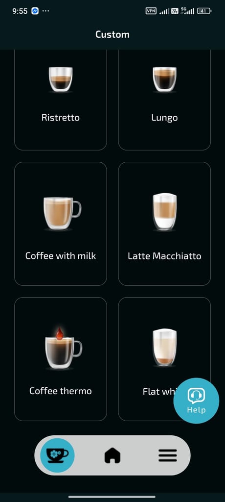 £430 smart super automatic bean to cup coffee machine CECOTEC CREMMAET COMPACTCCINO CONNECTED COFFEE