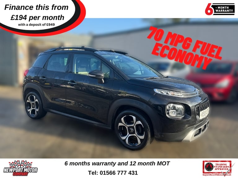 2018 Citroen C3 Aircross 1.6 BlueHDi Flair 5dr MPV Diesel Manual