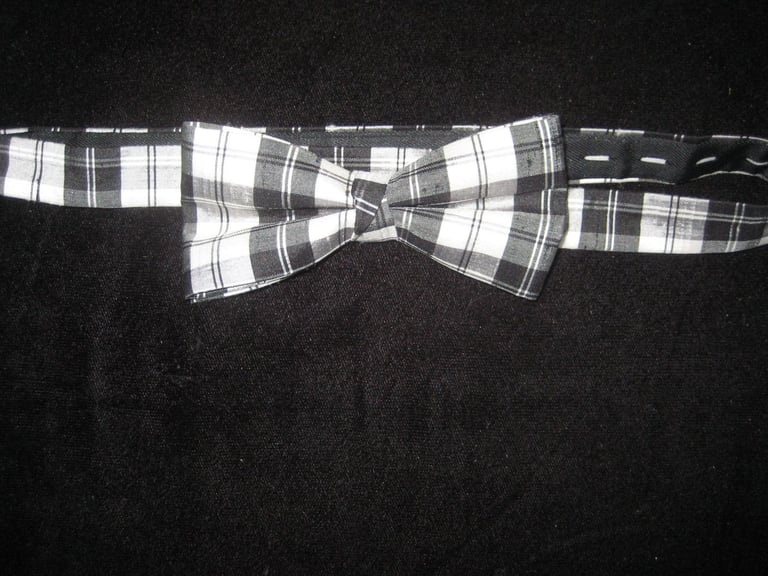 3 Brand New Bow Ties: Christian Dior Monsieur for £8; Paisley Silk for £6; Black/White for £4