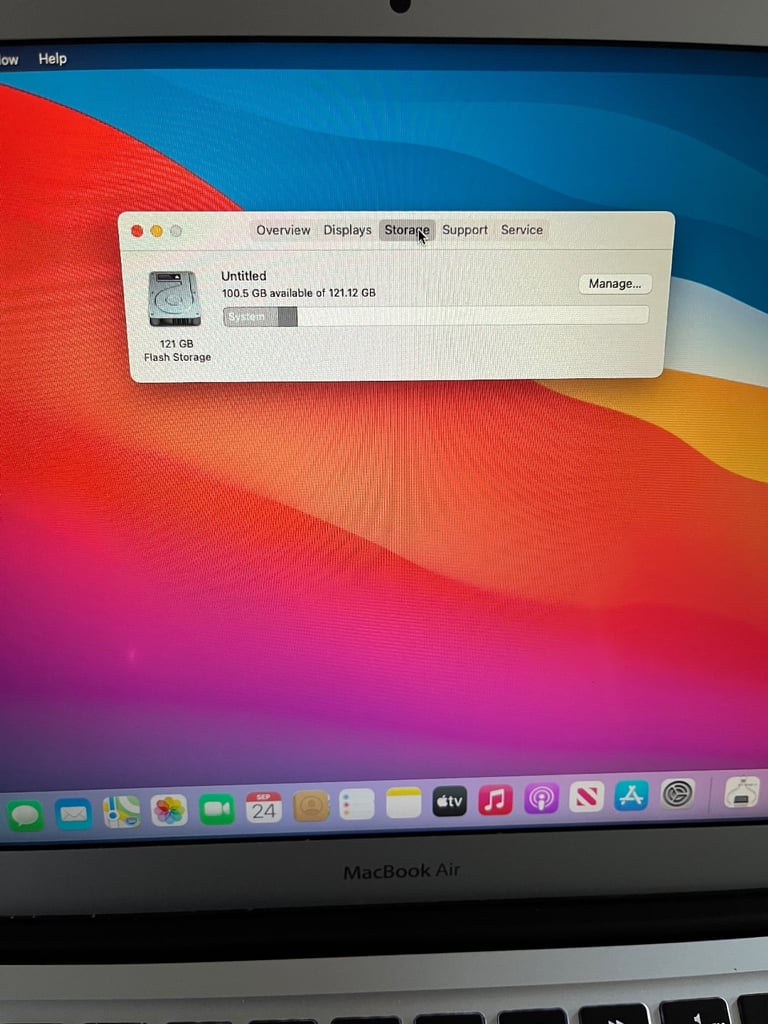 Apple MacBook Air. 