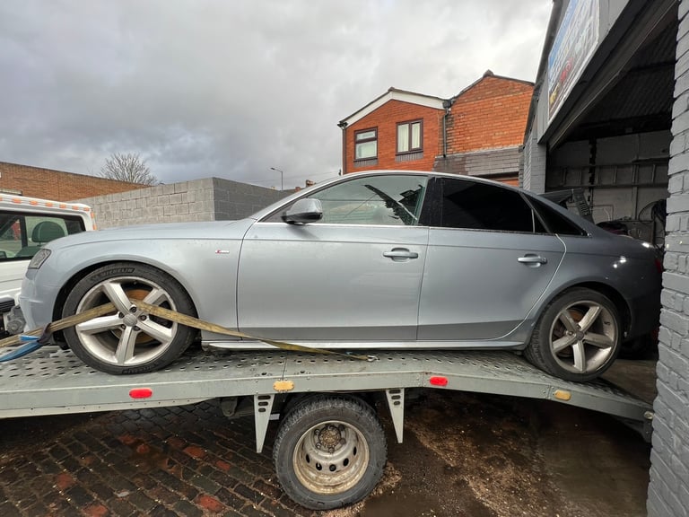 Audi A4 S Line Breaking