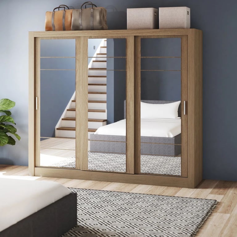 image for 3 Door Sliding Wardrobe
