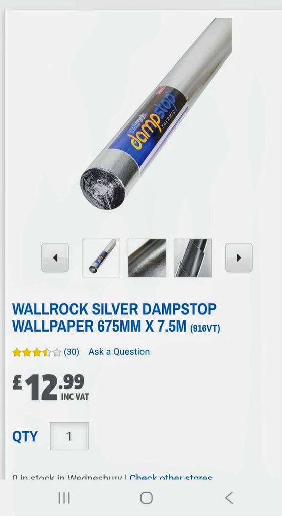 image for Damp proof wallpaper and Adhesive 