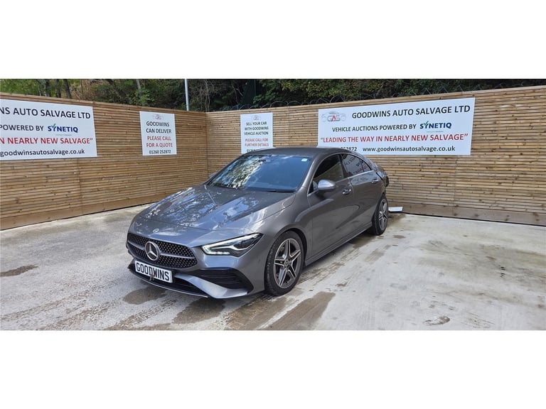 2024 MERCEDES CLA 180 AMG LINE EXECUTIVE 1.3T HYBRID DAMAGED REPAIRABLE SALVAGE 