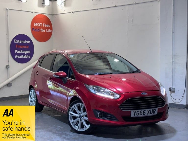 image for 2016 66 FORD FIESTA 1.0T ECOBOOST TITANIUM HATCHBACK 5DR PETROL MANUAL EURO 6 (S