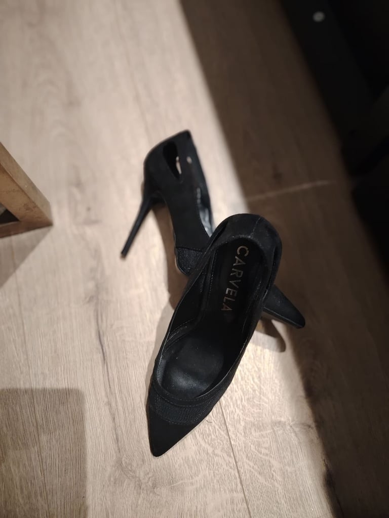 image for Carvela black heels