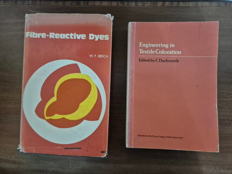 image for Vintage books on textile / dye engineering (FREE)